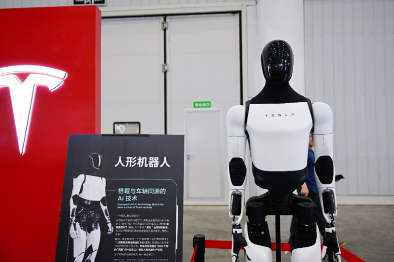 20250515 2025华中国际车展开幕 特斯拉携人形机器人及热门车型参展611