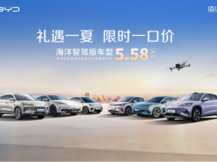 礼遇一夏，限时一口价！比亚迪海鸥智驾版5.58万起